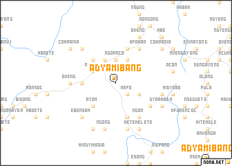 map of Adyamibang