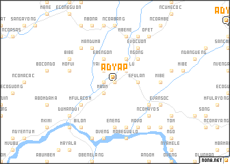 map of Adyap