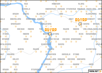 map of Adyap