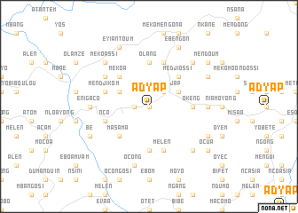 map of Adyap