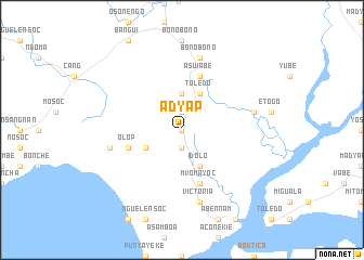 map of Adyap