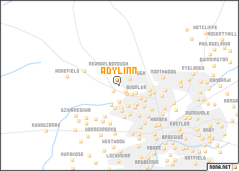 map of Adylinn