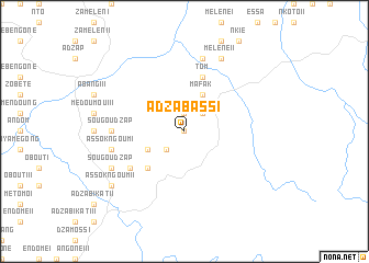 map of Adzabassi