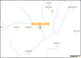 map of Adzabilone