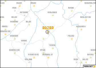 map of Adzap