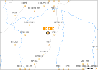 map of Adzap