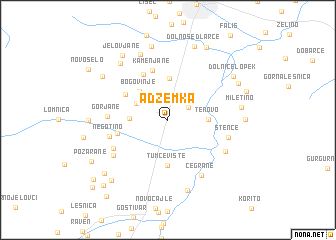 map of Adzemka
