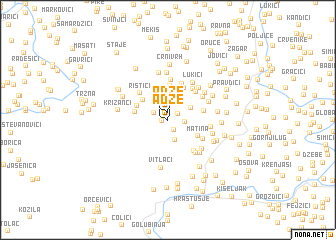 map of Adže