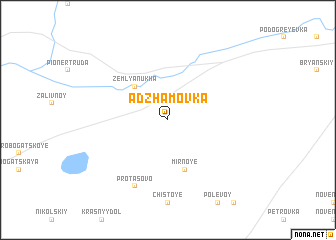 map of Adzhamovka