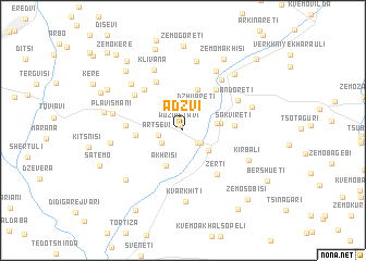 map of Adzvi