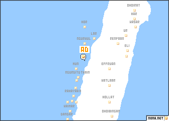 map of Ad