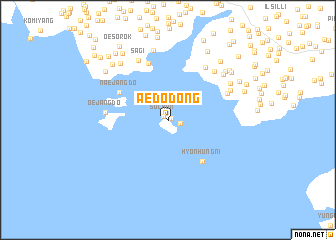 map of Aedo-dong