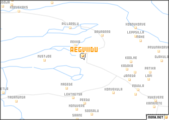 map of Aegviidu