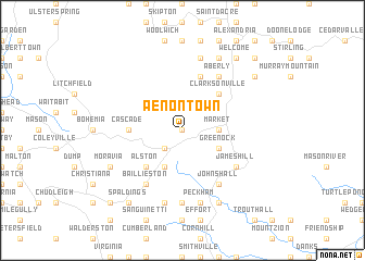 map of Aenon Town