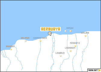 map of Aerbuaya