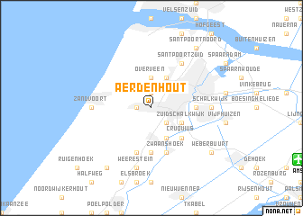 map of Aerdenhout