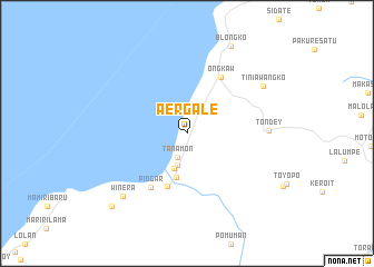 map of Aergale