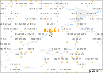 map of Aerzen