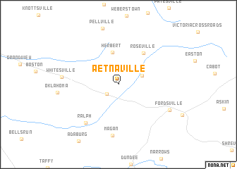 map of Aetnaville