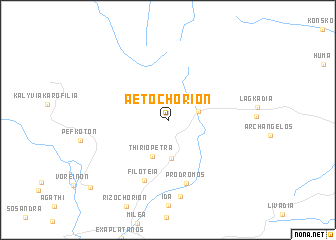 map of Aetochórion