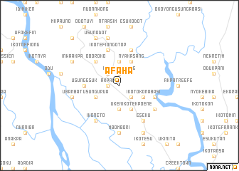 map of Afaha