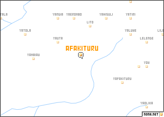 map of Afakituru