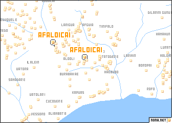 map of Afaloicai