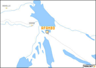 map of Āfambo