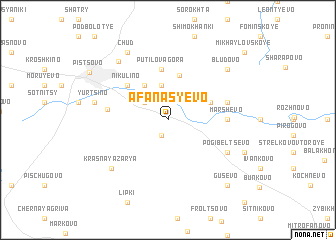 map of Afanas\