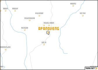 map of Afanoveng