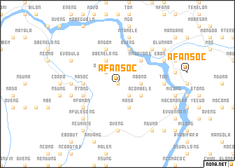 map of Afansoc