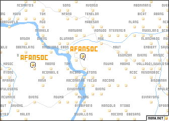 map of Afansoc