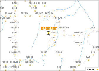 map of Afansoc