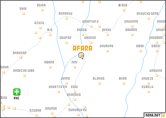 map of Afara