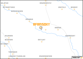 map of Afarisoky