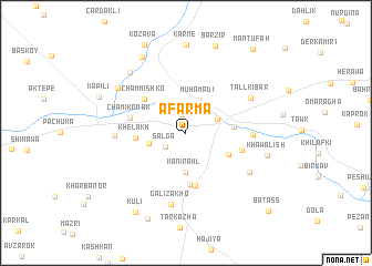 map of Āfarma