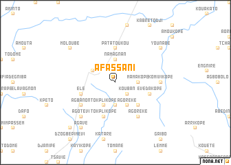 map of Afassani