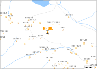 map of Afdil