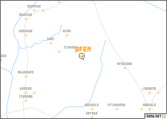 map of Afem