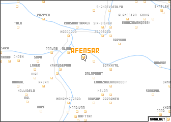 map of Āfensar