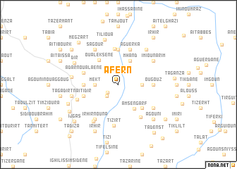 map of Afern