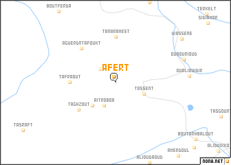 map of Afert