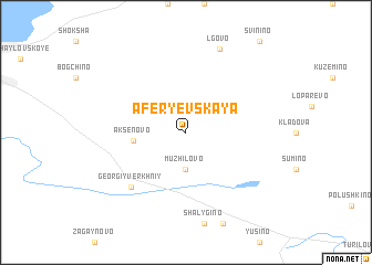 map of Afer\