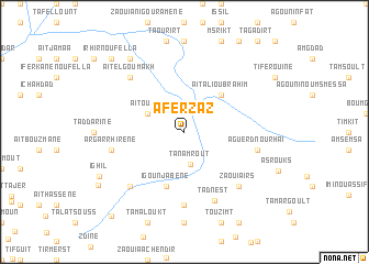map of Aferzaz