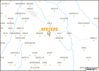 map of Āfēzero