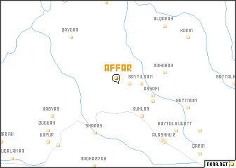 map of ‘Affār