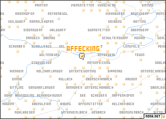 map of Affecking