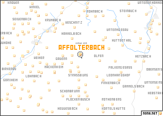 map of Affolterbach