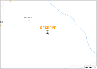 map of Afgooye