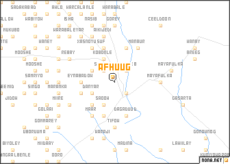 map of Afhuug